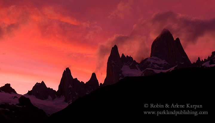 Mount Fitzroy sunset