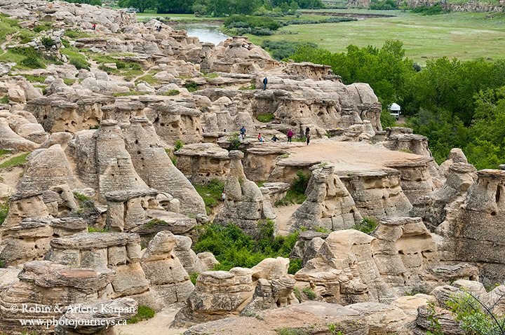 Hoodoos, Writing-on-Stone Prov. Park