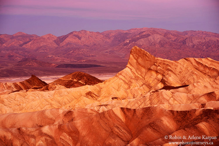 Zabriskie Point, Death Valley, USA