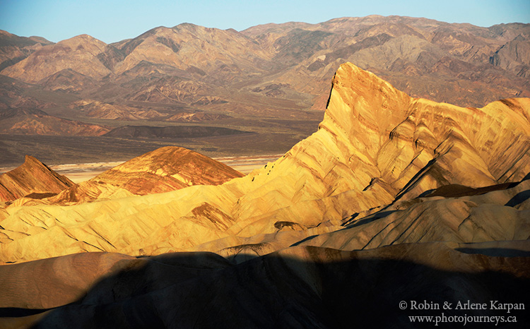 Zabriskie Point, Death Valley, USA