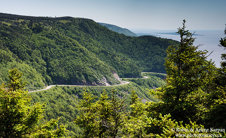 Skyline trail view