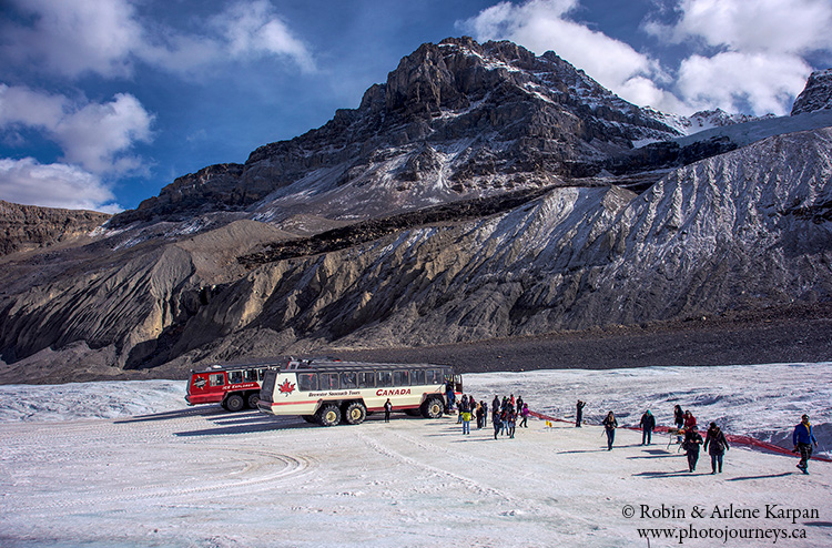 Columbia Icefield athabasca glacier