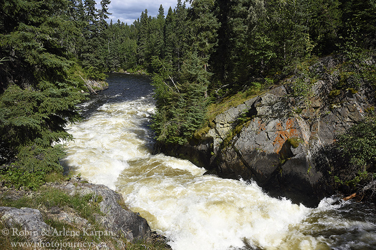 Wekusko Falls, Wekusko Falls Provincial Park, Manitoba