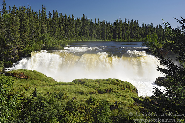 Pisew Falls, Pisew Falls Provincial Park, Manitoba