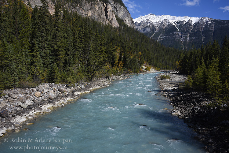 Kicking Horse River, Yoho National Park, British Columbia.