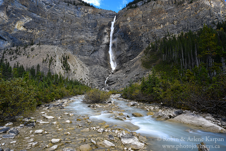 Takakkaw Falls, Yoho National Park, British Columbia.