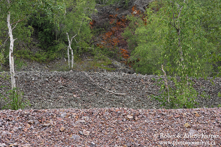 Beach ridges, Lake Athabasca, Saskatchewan