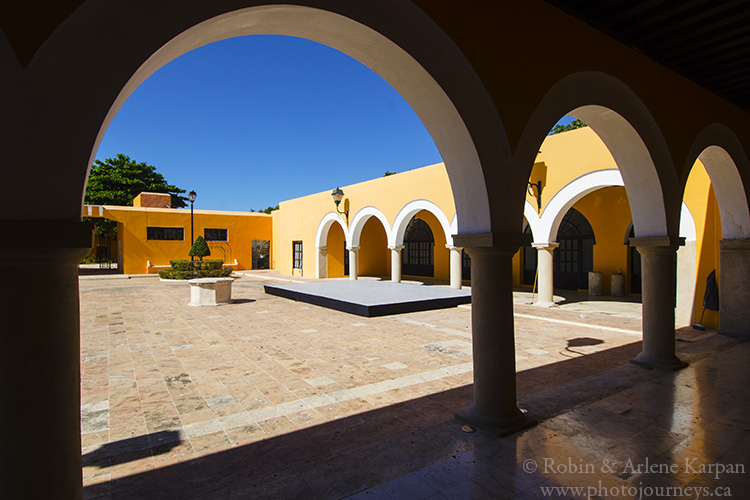Courtyard, Archives building, Campeche