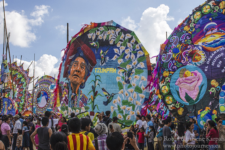 Kite festival, Sumpongo, Guatemala.