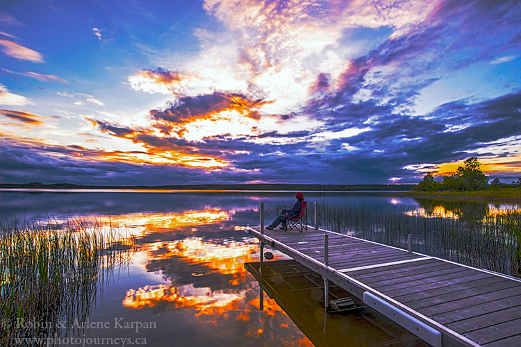 First Mustus Lake, Meadow Lake Provincial Park.