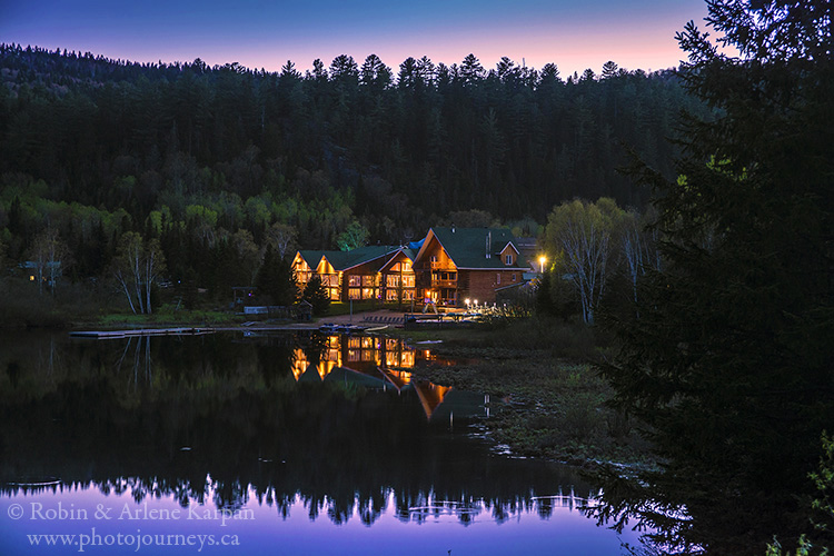 Auberge du Vieux Moulin, Quebec.