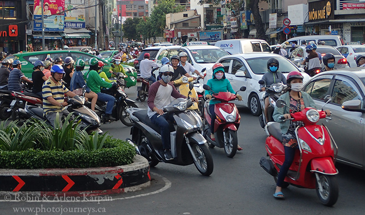 Traffic, Saigon, Vietnam