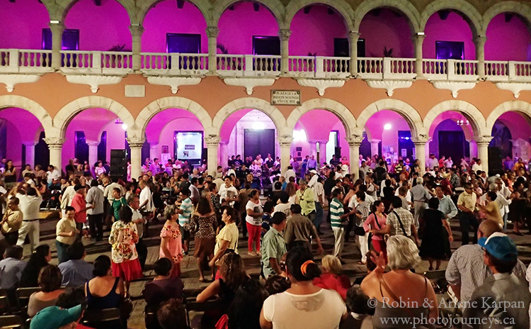 Dancing, Merida, Mexico