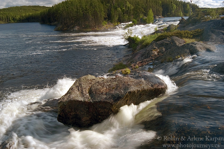 Tuck Falls, Paull River, Saskatchewan