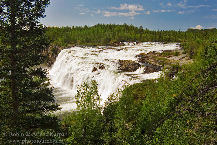 Hunt Falls, Grease River, Saskatchewan