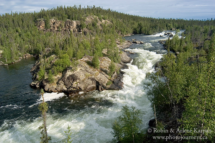 Majestic Falls, Porcupine River, Saskatchewan