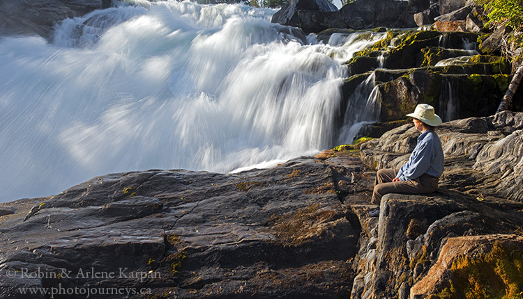 Nistowiak Falls, Rapid River, Saskatchewan