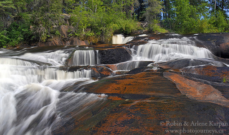 Smoothrock Falls, Clearwater River, Saskatchewan