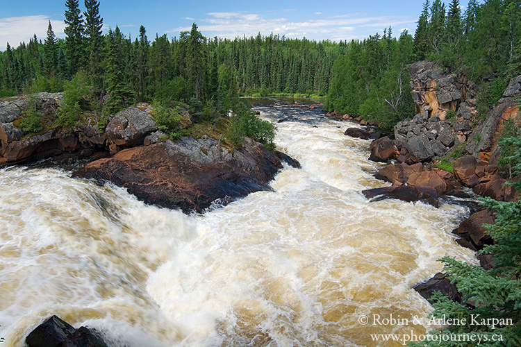 Smoothrock Falls, Clearwater River, Saskatchewan