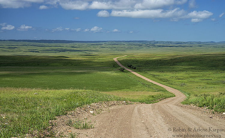 Gap Road, Cypress Hills SK