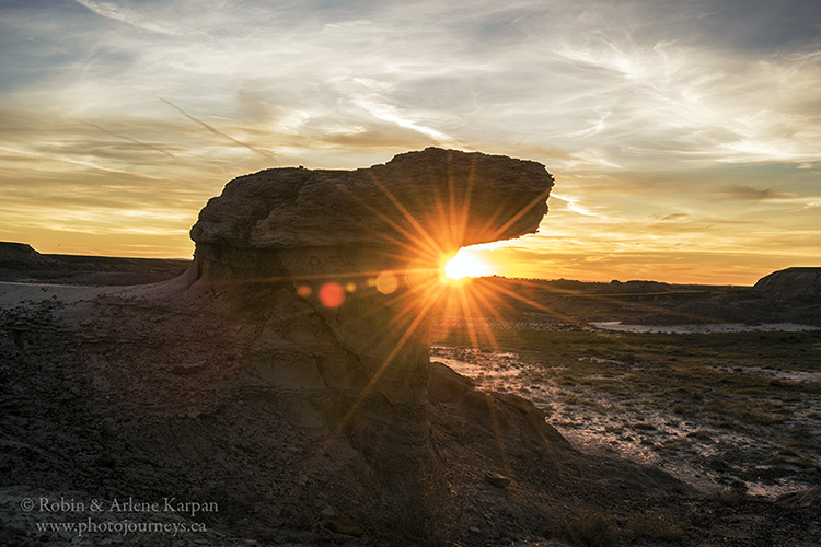 Avonlea Badlands, Saskatchewan