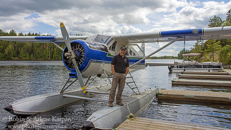 Float plane, Quebec